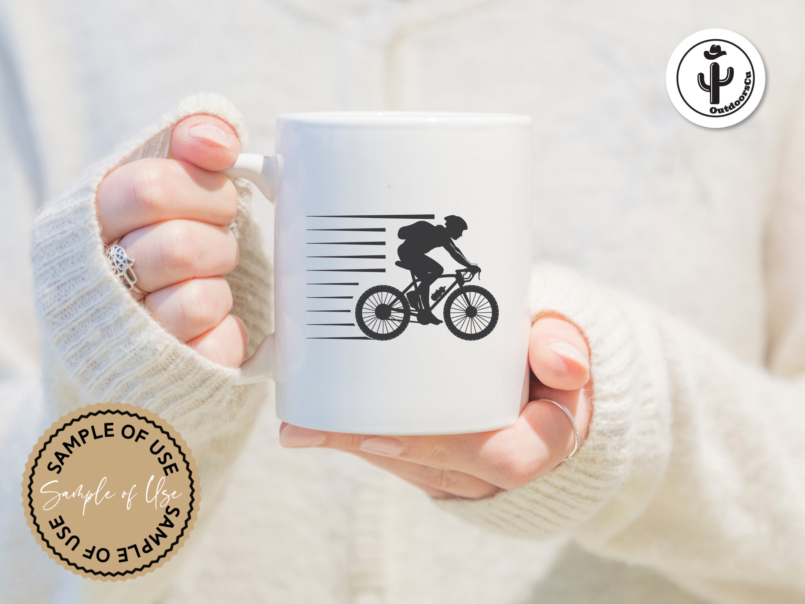 Fast Cycling Svg Cut File for Cricut and Silhouette, Racing Biker Babe ...