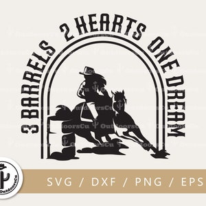 Set of Barrel Racing Graphics | SVG PNG Cut File | Design Bundles of ...