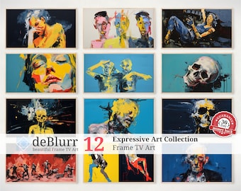 Frame TV Art: Expressive Artwork Collection (Digital Download)