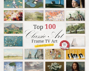 Frame TV Art: 100 Classic Painting Gallery (Digital Download)