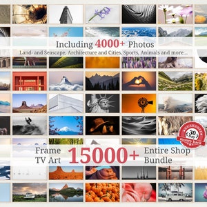 World's Largest Frame TV Art Bundle 15000 Artworks Weekly Collection Update One-Time-Pay Instant Download for Samsung TV image 6