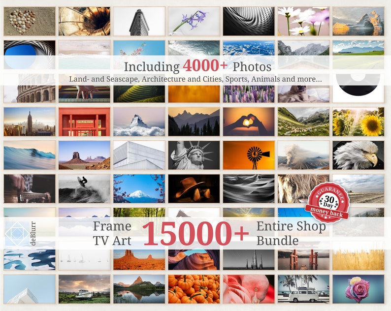 World's Largest Frame TV Art Bundle 15000 Artworks Weekly Collection Update One-Time-Pay Instant Download for Samsung TV image 6