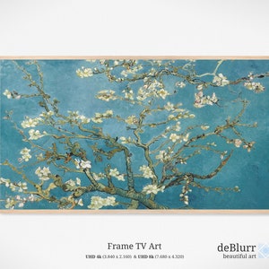 Van Gogh Mandelblüte Bilderrahmen TV Art (Digitaler Download)