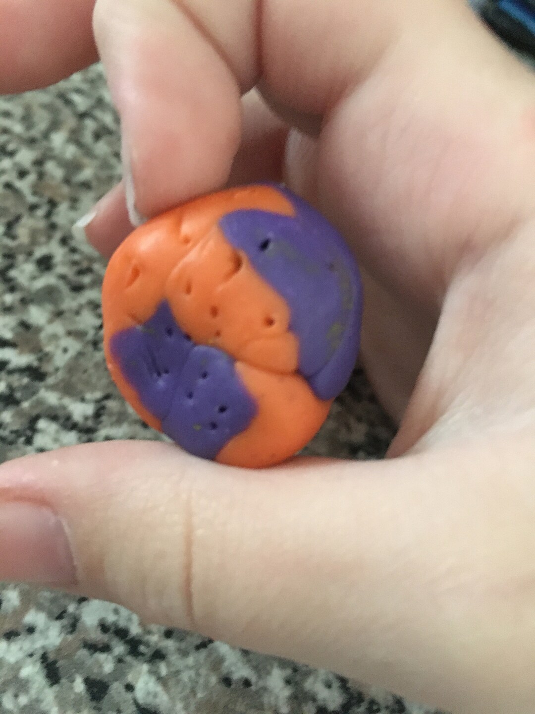 Purple and Orange Cat Whisker Holder Etsy