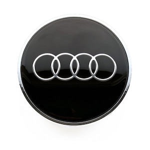 4 items 65mm / 59mm Audi wheel center hub caps covers new logo