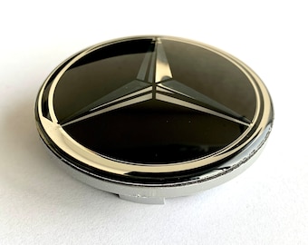 4x 60mm / 55mm Universal Wheel Center Hub Caps – Black Glossy/Matte Rim Covers