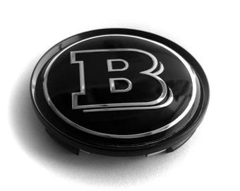 4 items 63mm / 58mm Mercedes wheel center hub caps covers Brabus