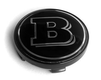4 items 60mm / 56mm Mercedes Benz wheel center hub caps covers Brabus