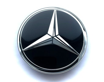 4 items 56mm / 52mm Mercedes Benz wheel center hub caps covers new logo