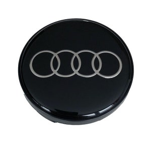 4 items 59mm / 54mm Audi wheel center hub caps covers new logo