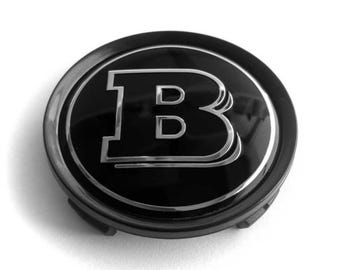 4 items 74mm / 69mm Mercedes Benz wheel center hub caps covers Brabus