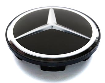 4 items 70mm / 64mm Mercedes Benz wheel center hub caps rim covers