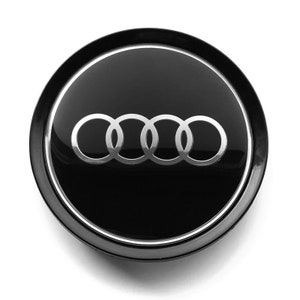 4 Stück 75mm / 70mm Audi Nabenkappen für Nabenkappen neues Logo Bild 1