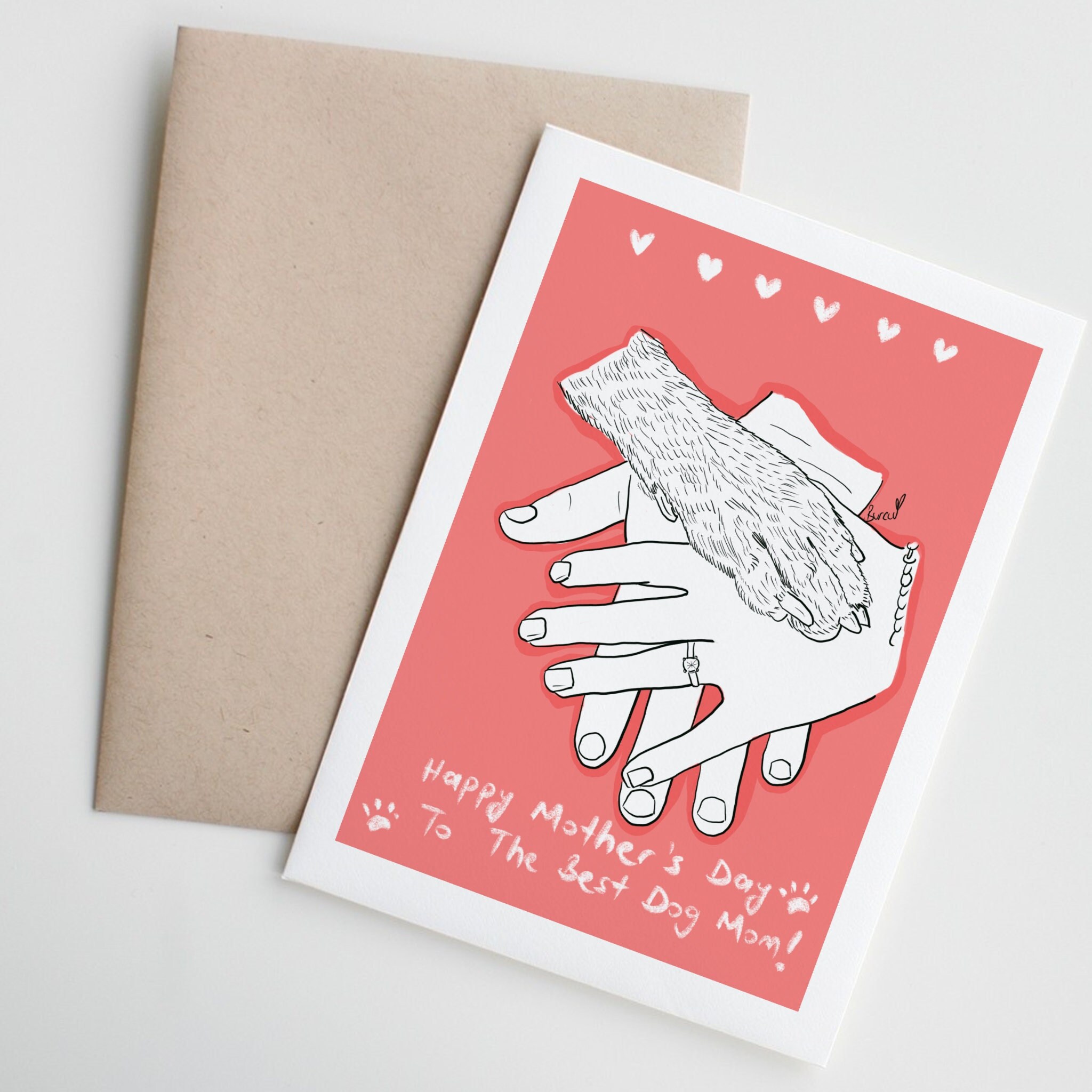 Printable Mothers Day Card From the Dog, Dog Mothers Day Card, Happy ...