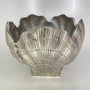 Clam Shell Cachepot Ice Bucket| &quot;DUTY FREE&quot; | Tableware | Barware | Bar Decor
