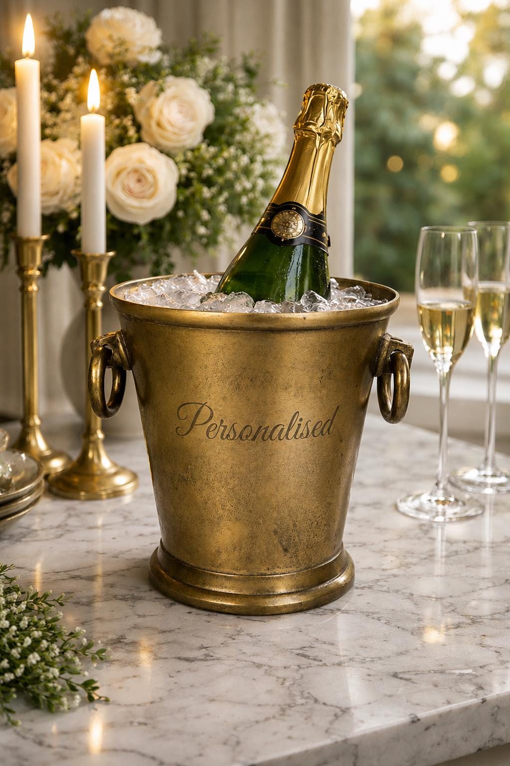 Vintage champagnerkühler