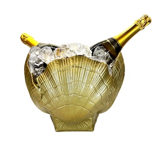 Clam Shell Cachepot Ice Bucket| &quot;DUTY FREE&quot; | Tableware | Barware | Bar Decor