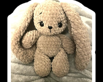 Snuggly Bunny Digital Crochet Amigurumi Pattern