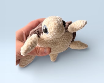 Amigurumi pattern for Crochet Plush Turtle  (PDF Pattern)