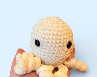 Dangly baby Octopus Digital Amigurumi Crochet Pattern