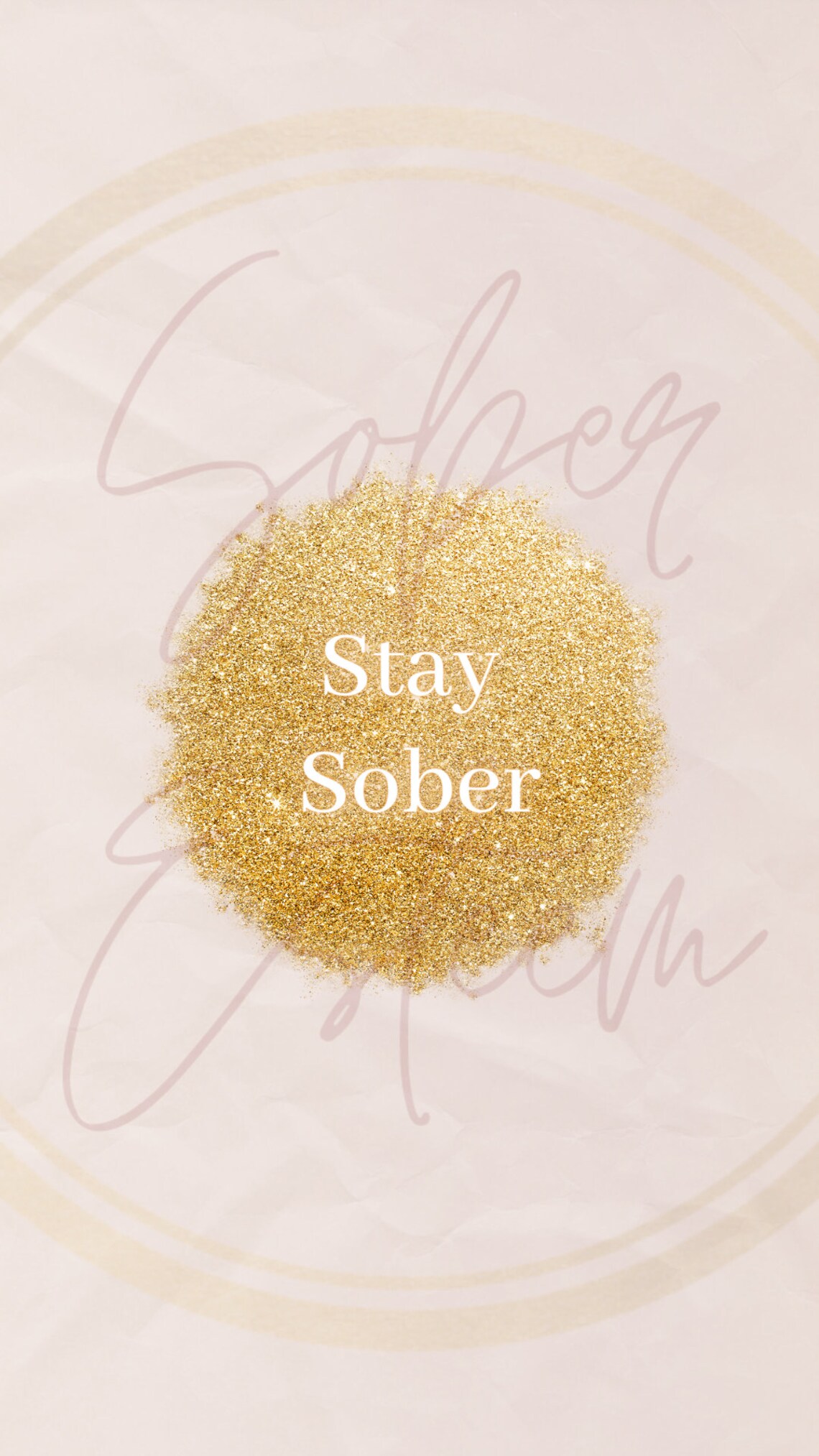 Motivational Sober Wallpapers for Your Phone | Etsy