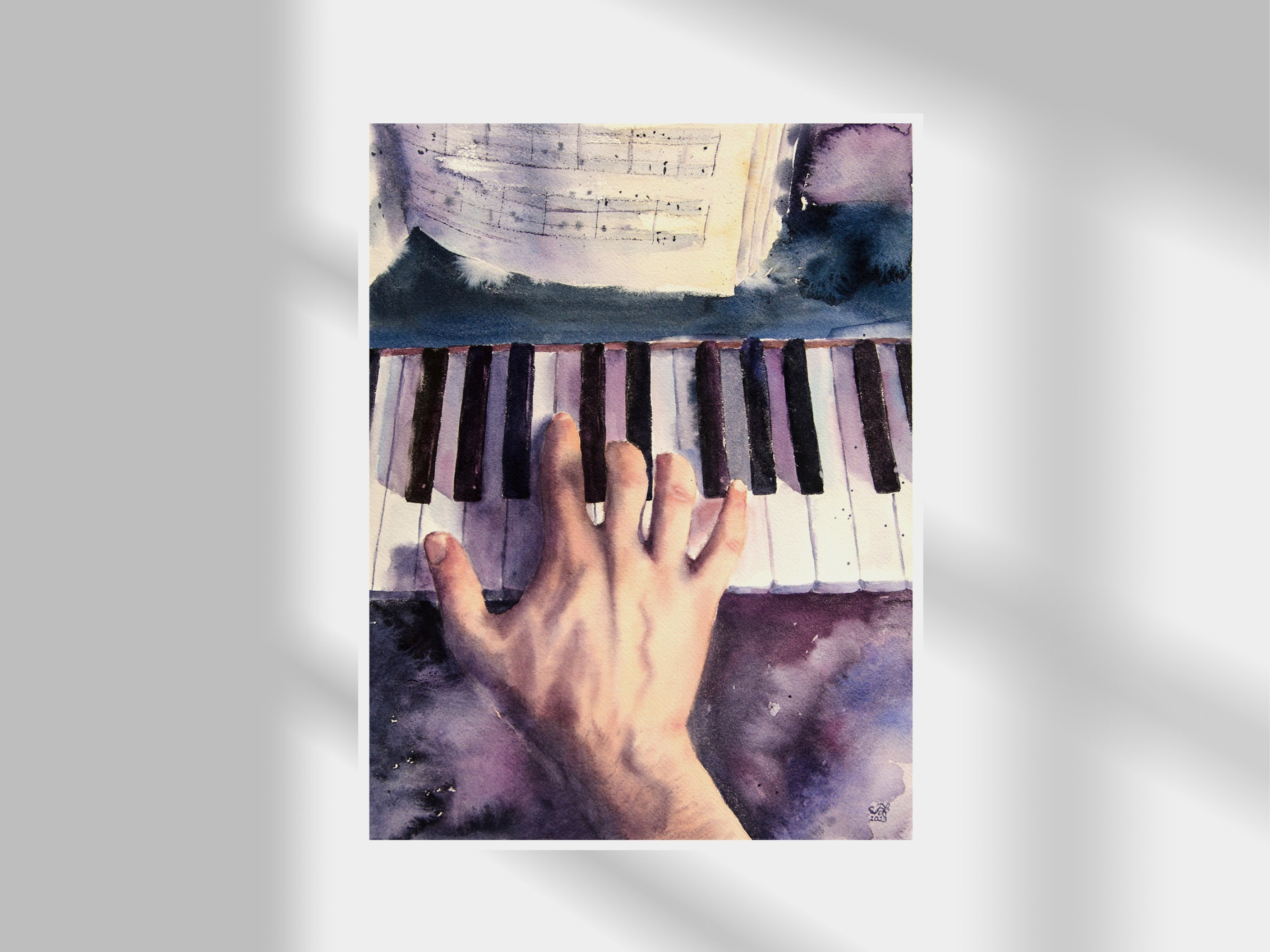 Tapis piano XXL sonore - Tapis musical clavier Géant pas cher
