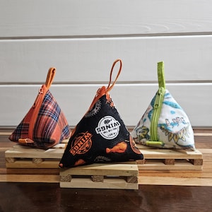 Triangular Zipper Pouch