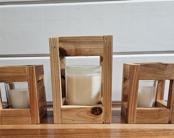 Rustic Candle Lanterns