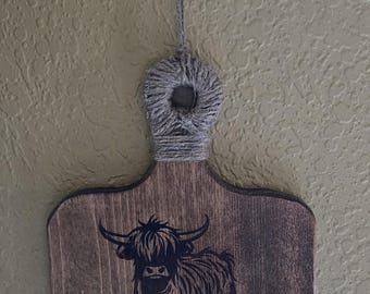 Handmade decorative breadboard sign