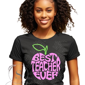 AKA Best teacher ever shirt .png SVG.