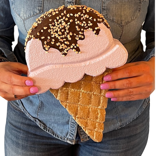 Giant Ice Cream Cone Etsy