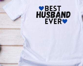 Bästa mannen någonsin T-shirt, romantisk årsdagspresent