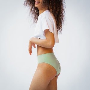 INVISIBLE MENSTRUAL PANTIES | ABUNDANT FLOW| ALMOND