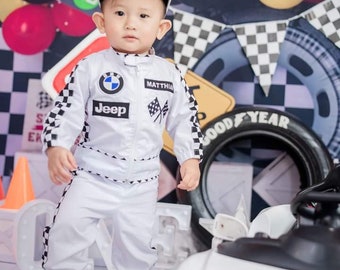 Racing costume for kids Halloween outfit