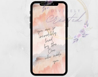 Christian phone wallpaper, Incredibly Loved