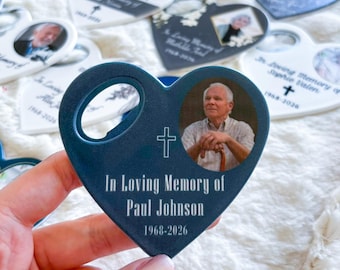 Custom Remembrance Bottle Opener Magnet