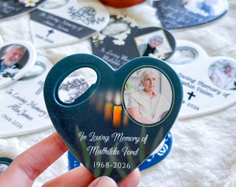 Personalized Memorial Bottle Opener Magnet Favor