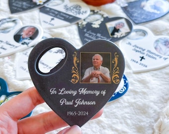 Memorial Bottle Opener Guest Favor