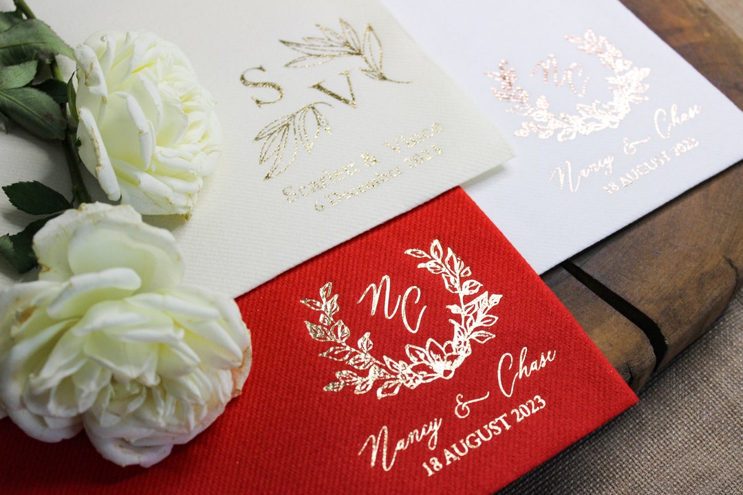 Personalized Napkins, Party Napkins, Party Decor, Birthday, Bat Mitzvah