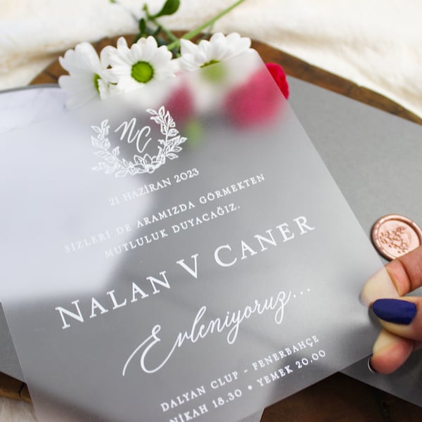 Postcard Invite Etsy