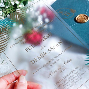 Atemberaubende Hochzeitseinladung - Elegantes und personalisiertes Design