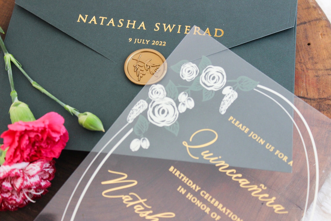 Quinceanera Invitation - Etsy