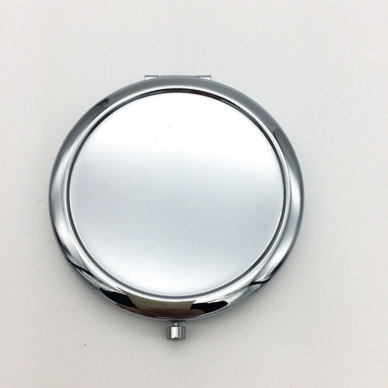 Personalized Pocket Mirror Bridesmaid Gift Engraved Makeup Mirror, Compact Mini Mirror Custom Laser Mirror for Bridesmaids image 9