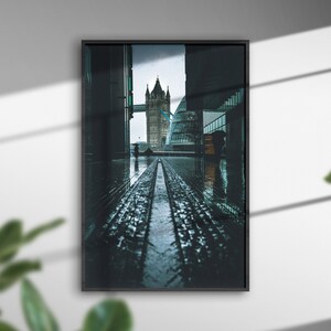 Tower Bridge, Londra - Arte murale stampabile / Download digitale / Stampa fotografica / UK Cityscape / Travel Street Building / Poster Photo
