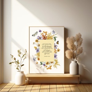 Isaiah 41:10 | Bible Verse Wall Art | Christian Wall Art |  Christian Home Decor | Scripture Wall Art