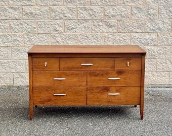 Mid-Century Modern Small Walnut Dresser by Drexel