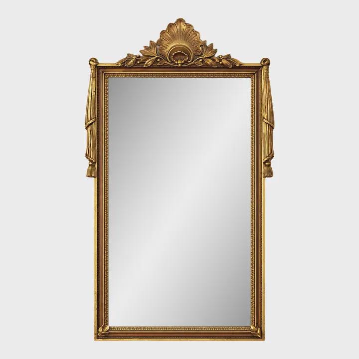 Carved Shell Mirror - Etsy