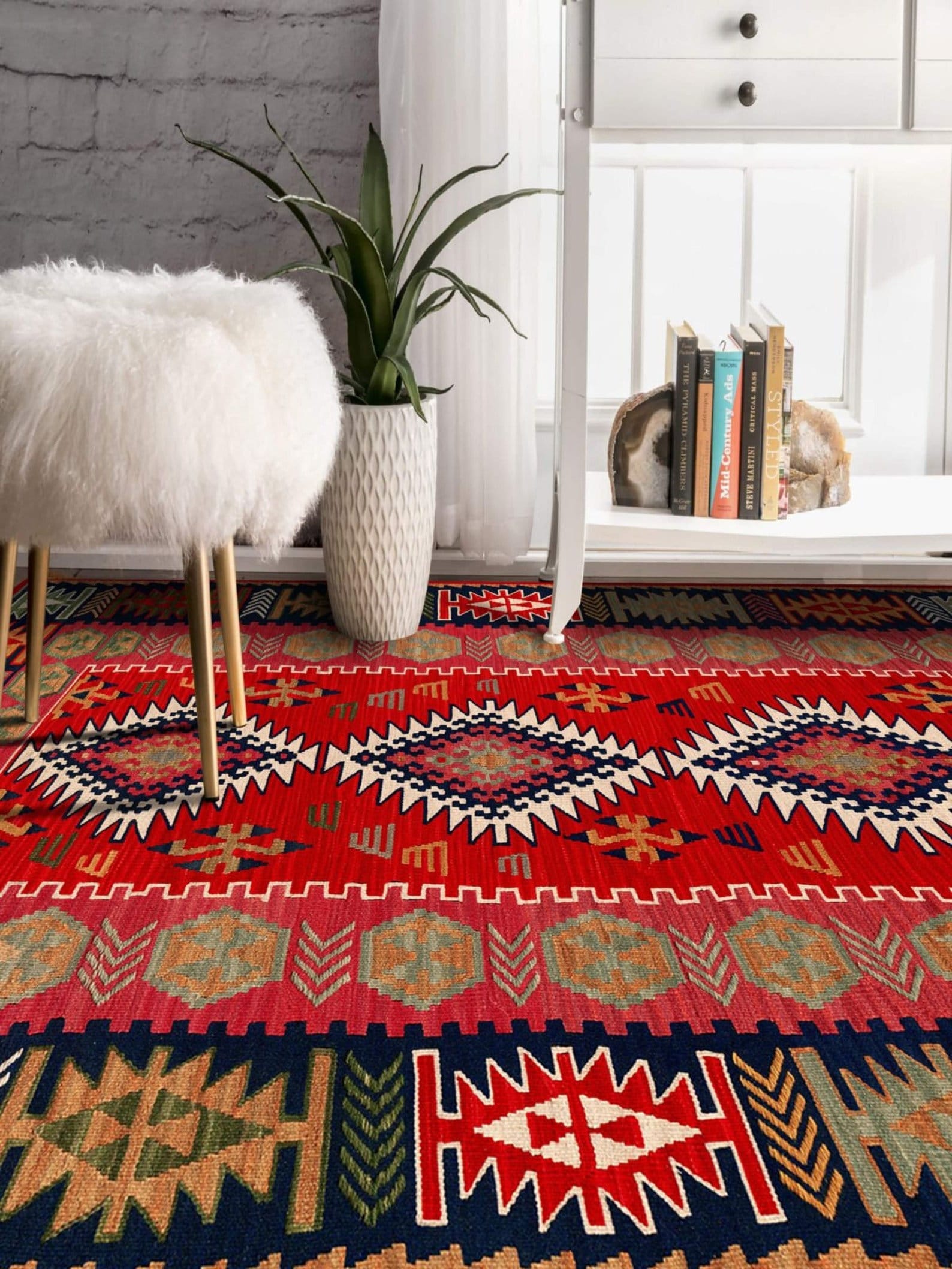 Thin Entryway Rug 