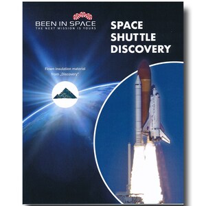 Space Shuttle Discovery Flown Insulation 8x10 Presentation - Etsy