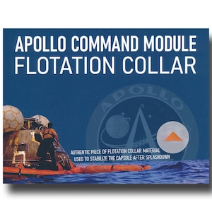 Apollo Command Module – real flotation collar sample